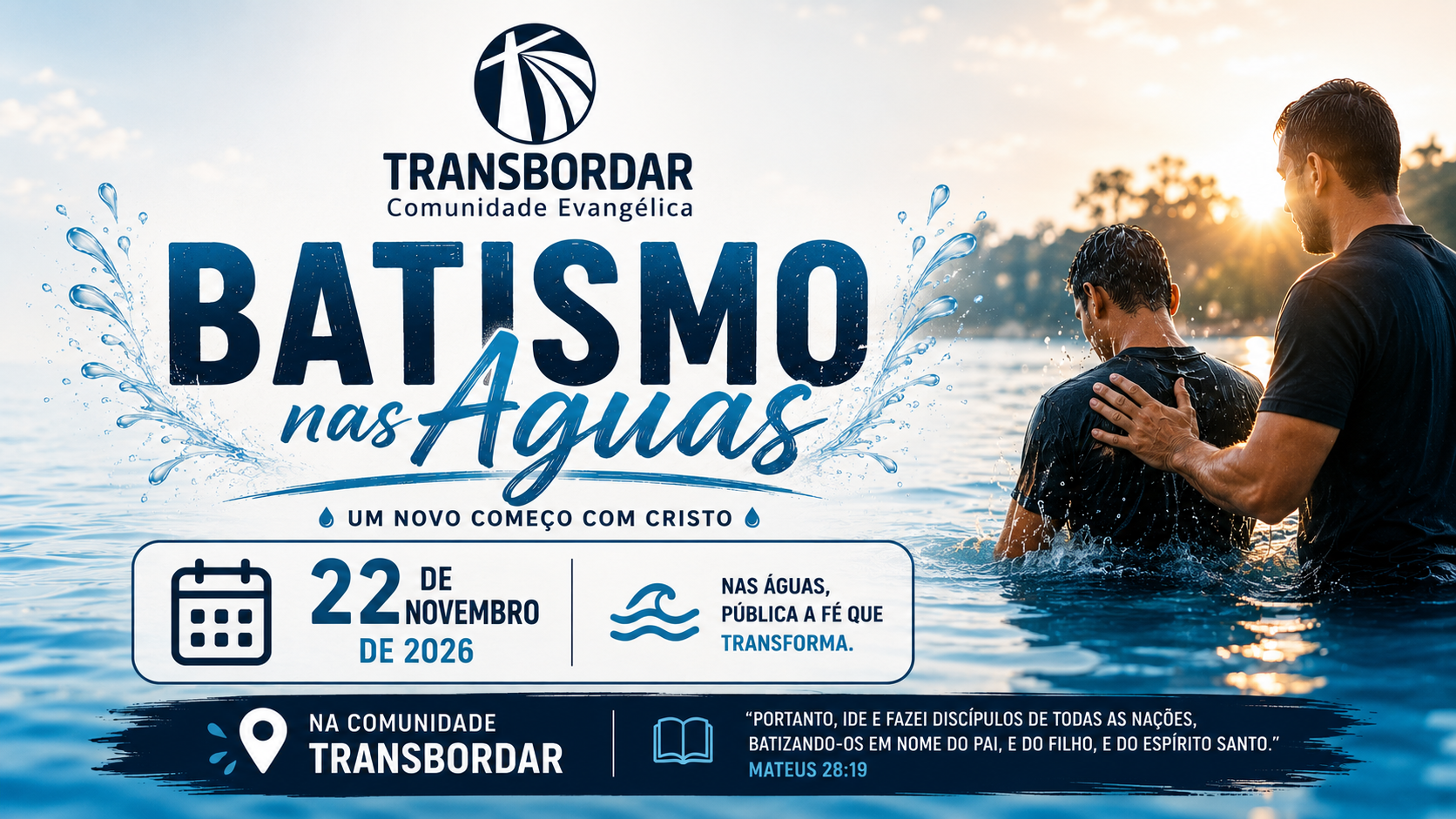 Batismo nas Aguas