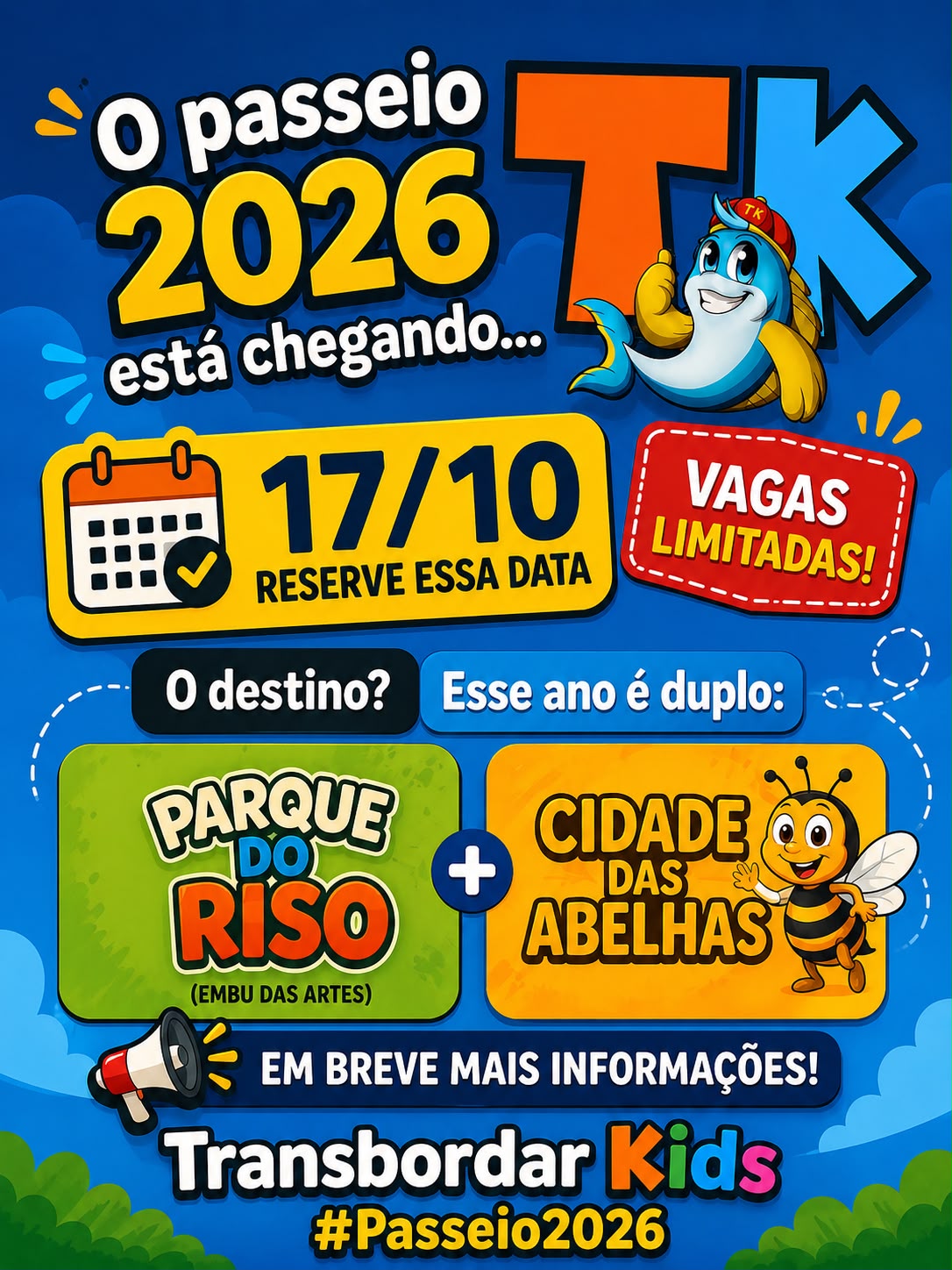 Passeio Transbordar Kids